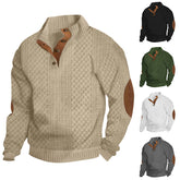 Men's Long Sleeve Cashmere Sports Sweater