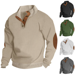Men's Casual Fleece Pullovers Hoodies Long Sleeve Sweaters