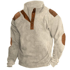 Men's Outdoor Casual Stand Collar Long Sleeve Sweatshirt