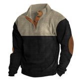 Men's Outdoor Casual Stand Collar Long Sleeve Sweatshirt