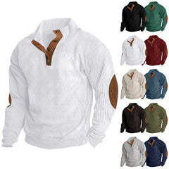 🔥Men's Outdoor Casual Stand Collar Long Sleeve Sweatshirt