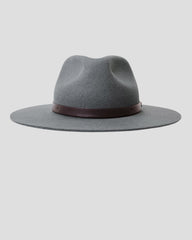 Geoffery Fedora Hat – Dark Grey