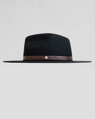 Geoffery Fedora Hat – Black