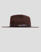 Geoffery Fedora Hat – Brown