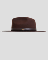 Geoffery Fedora Hat – Brown