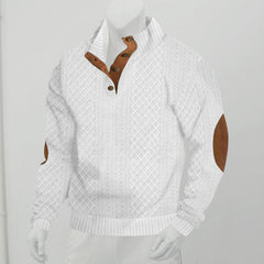 Men's Long Sleeve Cashmere Sports Sweater