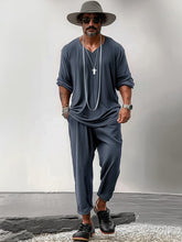 Soft Stretchy Simple 2-Piece Outfits