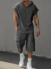 Street Fashion Hooded Summer Set
