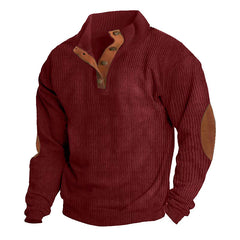 🔥Men's Outdoor Casual Stand Collar Long Sleeve Sweatshirt