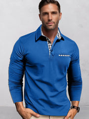 Classic Regular Fit Contrast Plaid Shirt