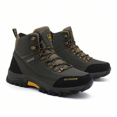(⏰CLEARANCE SALE 70% OFF) Men's High Top Lace-Up Hiking Mountaineering Walking Boots