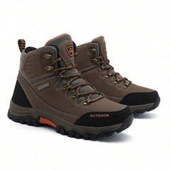 (⏰CLEARANCE SALE 70% OFF) Men's High Top Lace-Up Hiking Mountaineering Walking Boots