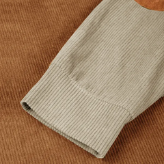 Gentleman's Outdoor Raglan Sleeves Casual Stand Collar Sweatshirt