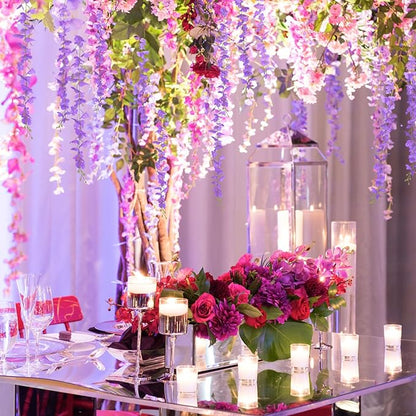 💥Hot Sale🌸UV Resistant Lifelike Artificial Wisteria Flower - No Maintenance, Pruning or Watering!