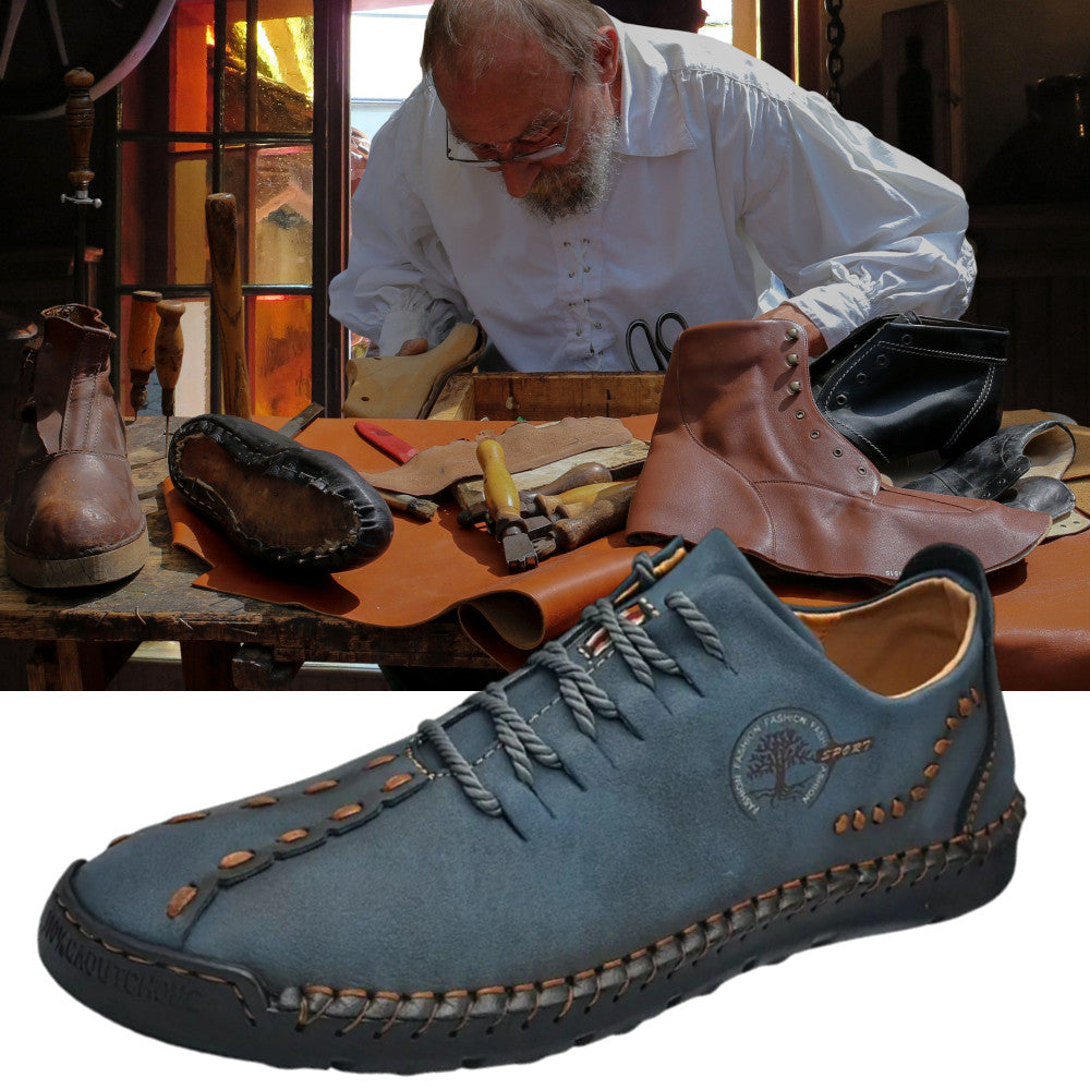 ⏰Limited Time Sale 65% OFF-Men'S Big & Tall Casual Loafers - Slip-Resistant Non-Slip Rubber Sole, Cushioned EVA Insole
