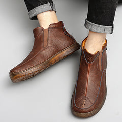 Last Day 70% OFF🔥 Men's Outdoor Casual Handmade Cowhide Boots