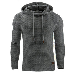 Long-sleeved Hooded Warm Colored Sweatshirt Coat