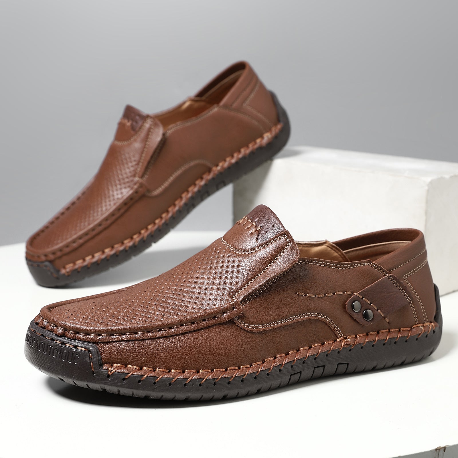 ⏰Limited Time Sale 70% OFF⏰ Men's Handmade Cutout Loafers