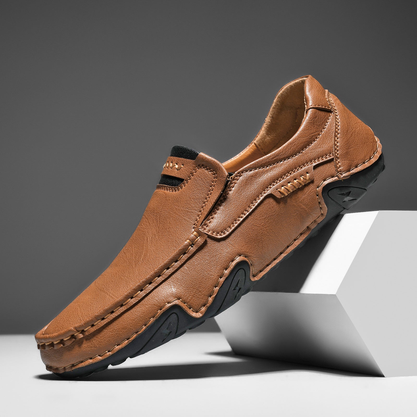 Last Day 70% OFF🔥Men's Genuine Calfskin Leather Slip-On Loafers