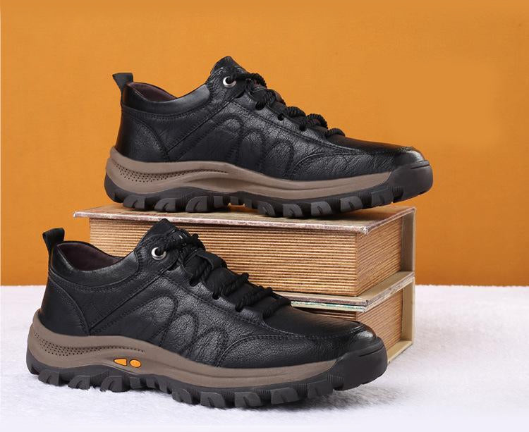 🔥Hot Sale - Men's Casual Hand Stitching Arch Support & Non-Slip Breathable Shoes