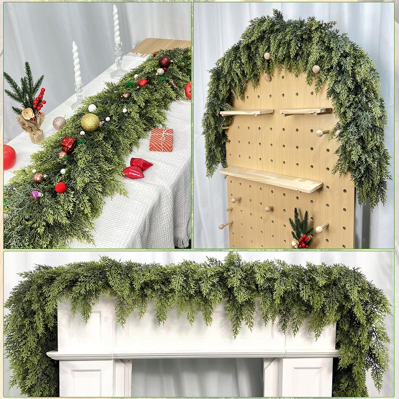 🏆2025 Super Value Set💥 Artificial Realistic Touch Cedar Garlands