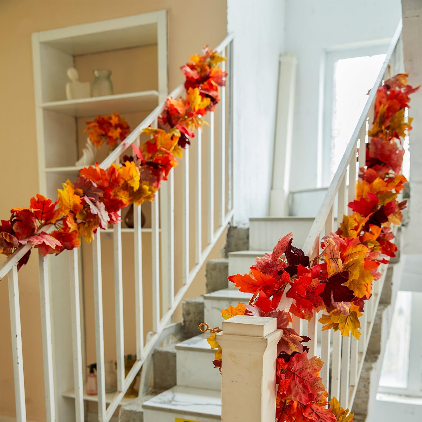🔥Hot Sale 60% OFF - Artificial Maple Leaf Autumn Garland🍁