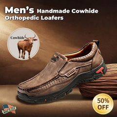 🔥Hot Sale 50% OFF🔥 Men's Non-slip Walking Leather Lightweight Breathable Casual Loafers