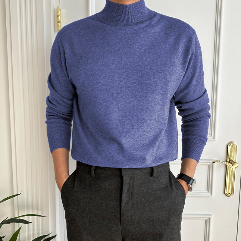 2024 Men's Cashmere Business Basic Sweater