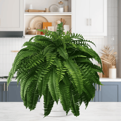 🔥 $9.98 On Sale Only Today 🌱 UV-Resistant Lifelike Artificial Boston Fern