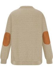 Men's  Long Sleeve Cashmere Sports Sweater