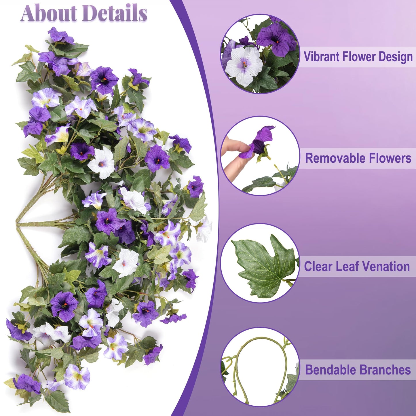 Hot Sale✨UV Simulation Artificial Petunias💐