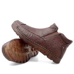 Last Day 70% OFF🔥 Men's Outdoor Casual Handmade Cowhide Boots