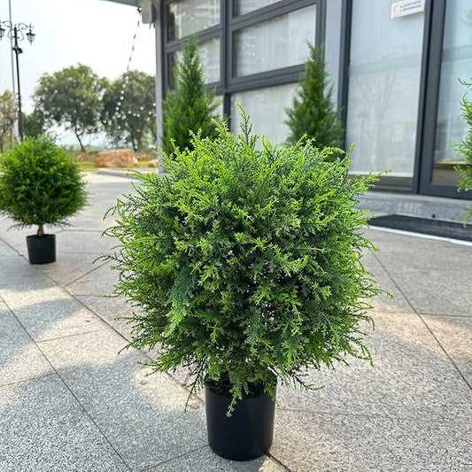 💥Summer Hot Sale🔥UV Resistant Artificial Cedar Topiary Tree🌲