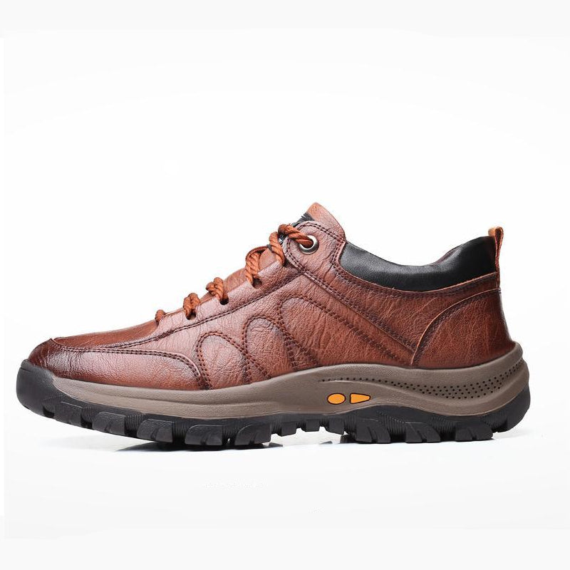 🔥Hot Sale - Men's Casual Hand Stitching Arch Support & Non-Slip Breathable Shoes