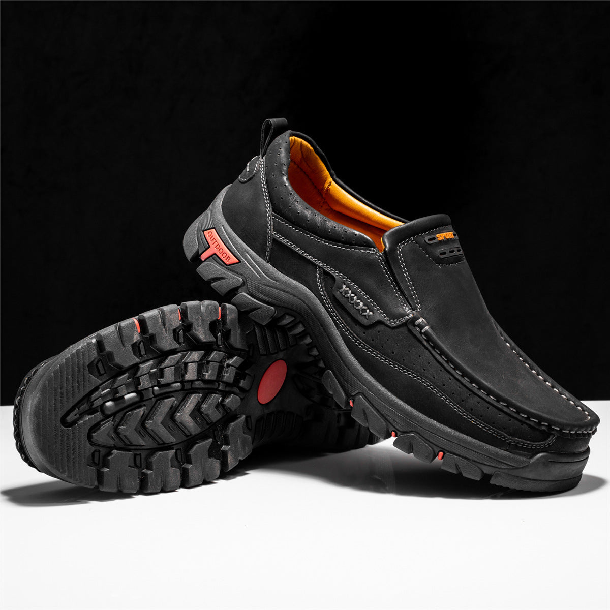 🔥Hot Sale 50% OFF🔥 Men's Non-slip Walking Leather Lightweight Breathable Casual Loafers