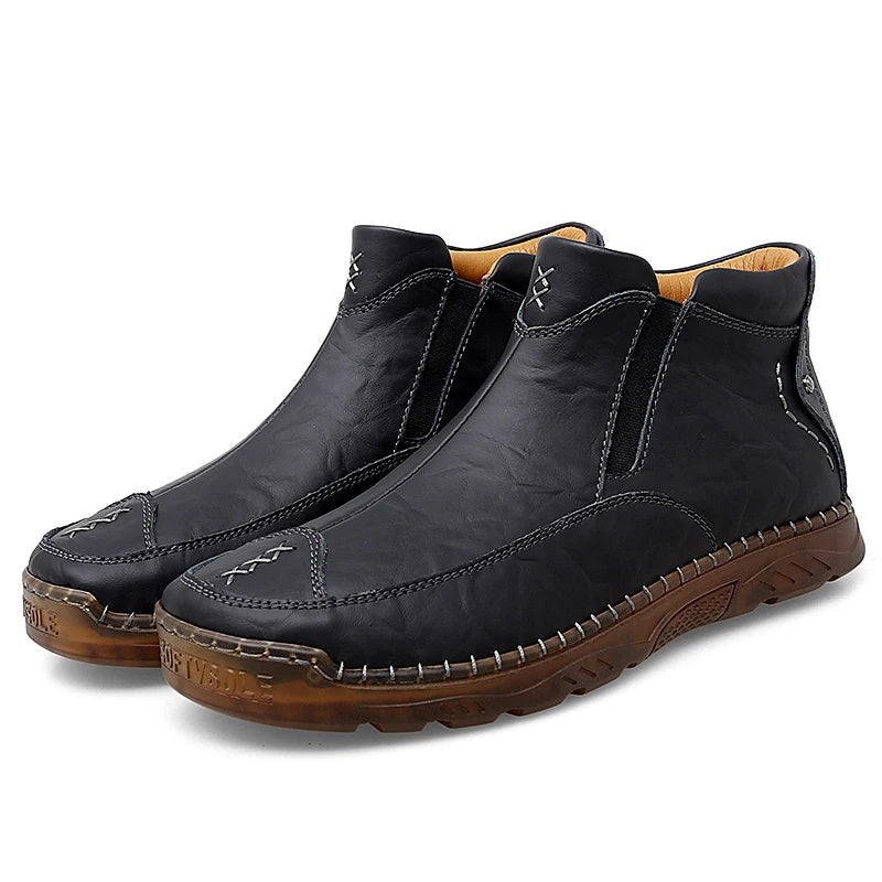Last Day 70% OFF🔥 Men's Outdoor Casual Handmade Cowhide Boots
