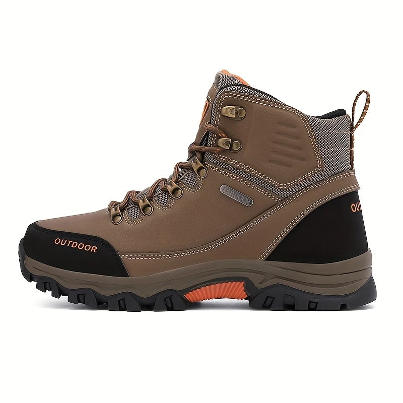 (⏰CLEARANCE SALE 70% OFF) Men's High Top Lace-Up Hiking Mountaineering Walking Boots