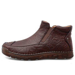 🔥Last Day 70% OFF🔥Men's Outdoor Casual Handmade Cowhide Boots
