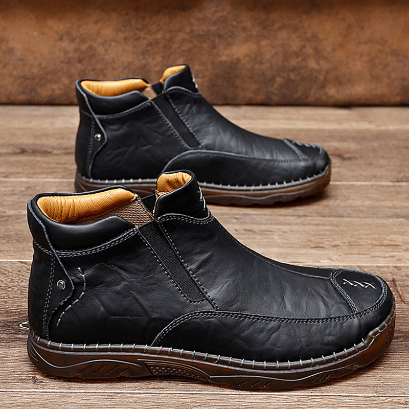 Last Day 70% OFF🔥 Men's Outdoor Casual Handmade Cowhide Boots