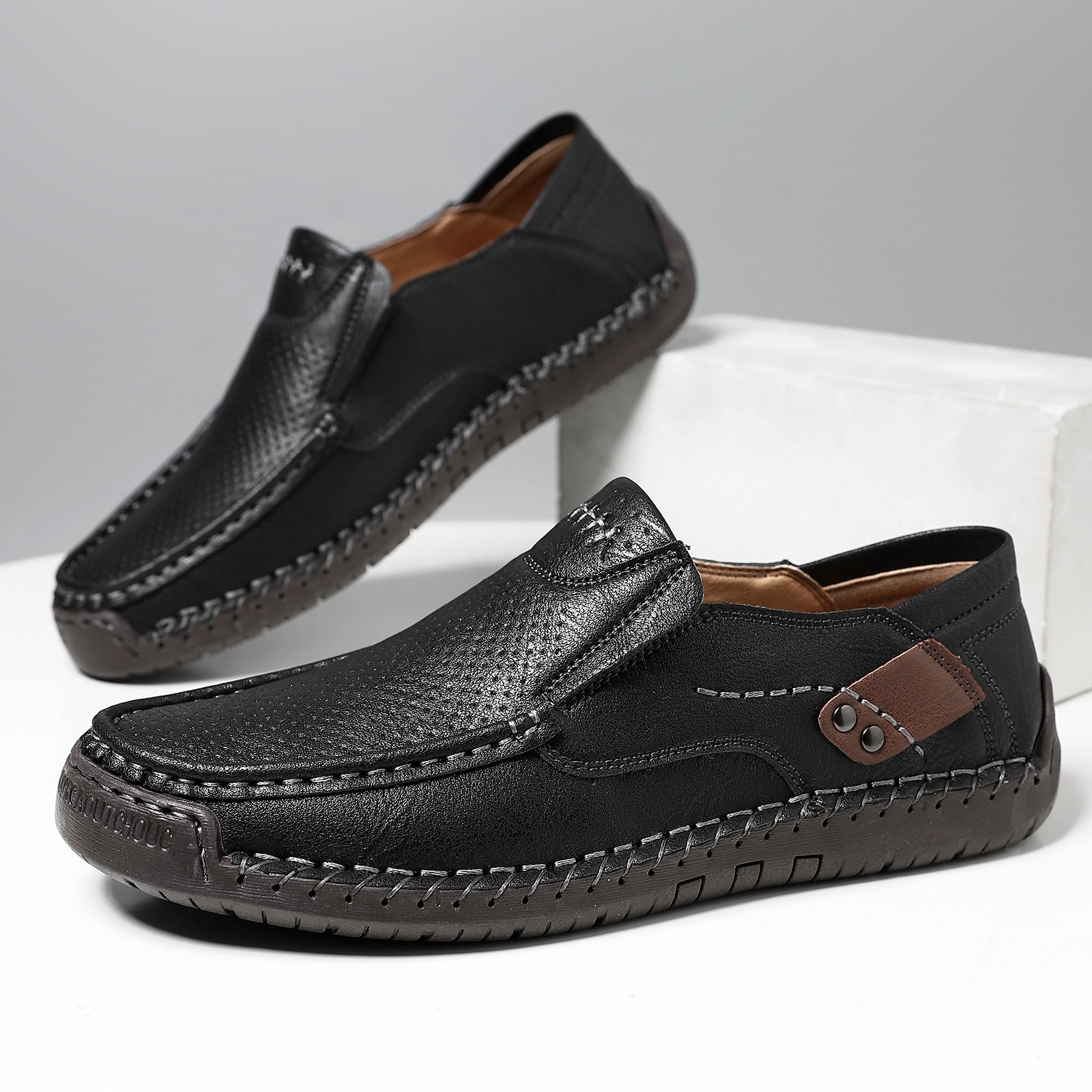 ⏰Limited Time Sale 70% OFF⏰ Men's Handmade Cutout Loafers