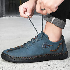 ⏰Limited Time Sale 65% OFF-Men'S Big & Tall Casual Loafers - Slip-Resistant Non-Slip Rubber Sole, Cushioned EVA Insole