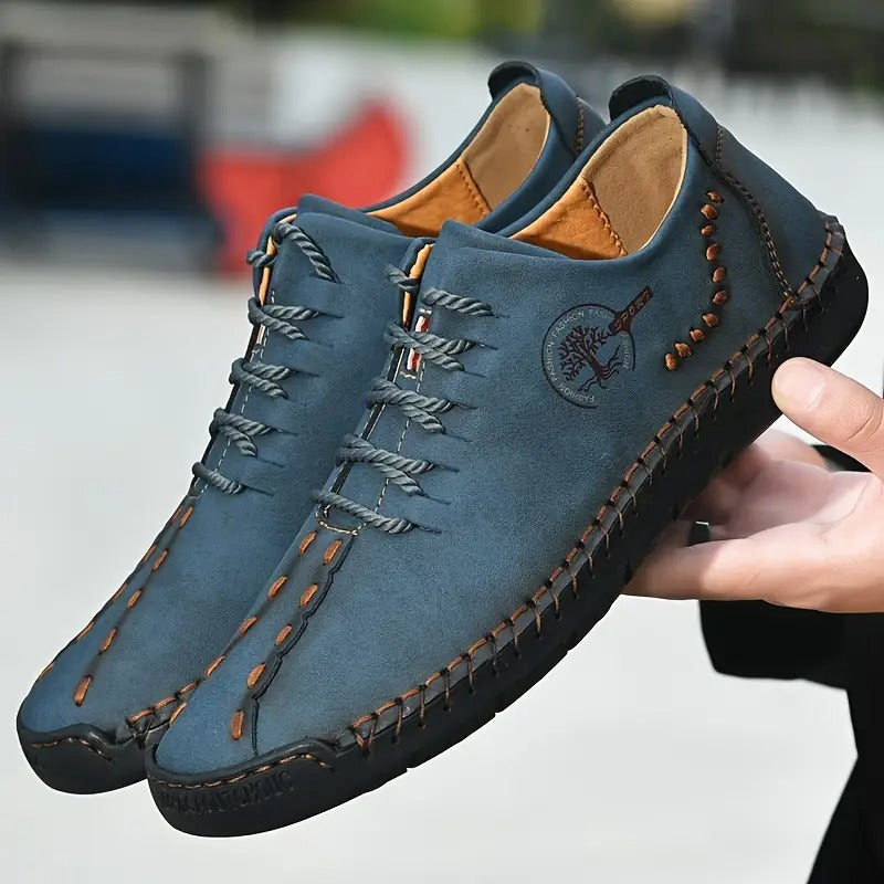 ⏰Limited Time Sale 65% OFF-Men'S Big & Tall Casual Loafers - Slip-Resistant Non-Slip Rubber Sole, Cushioned EVA Insole