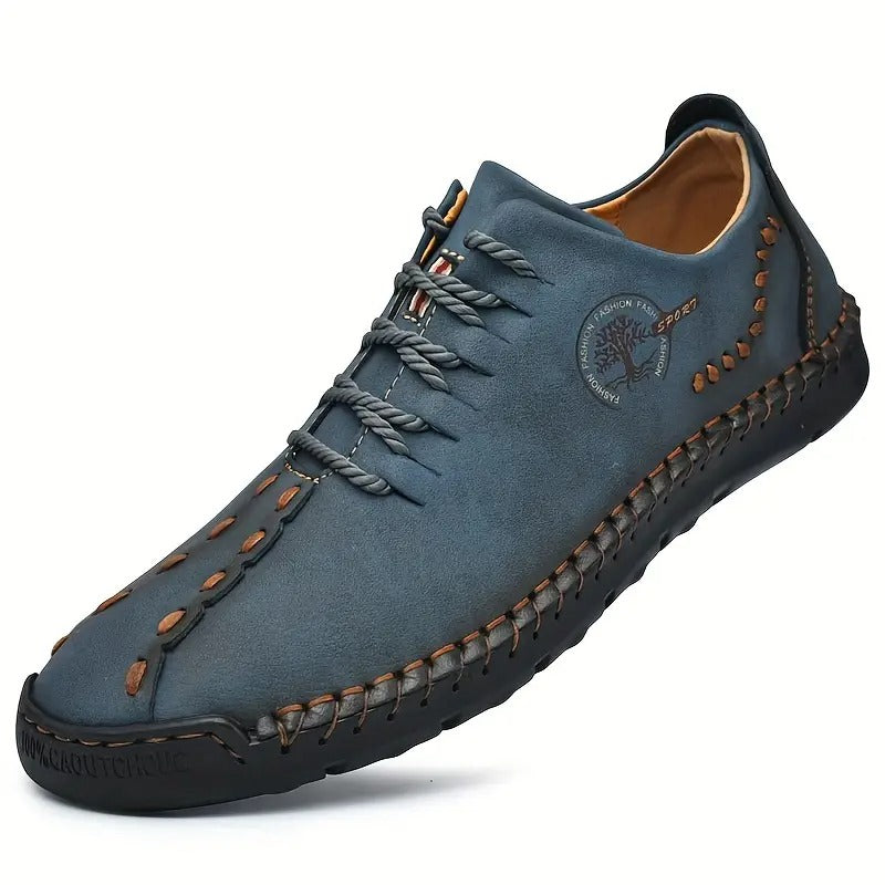 ⏰Limited Time Sale 65% OFF-Men'S Big & Tall Casual Loafers - Slip-Resistant Non-Slip Rubber Sole, Cushioned EVA Insole